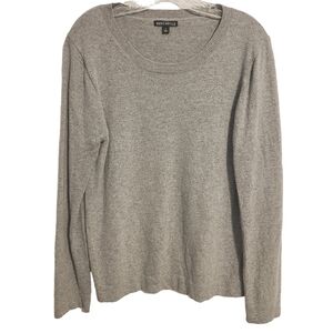 J. Crew Mercantile | Men's Gray Wool Blend Round Neck Sweater (Size Large)